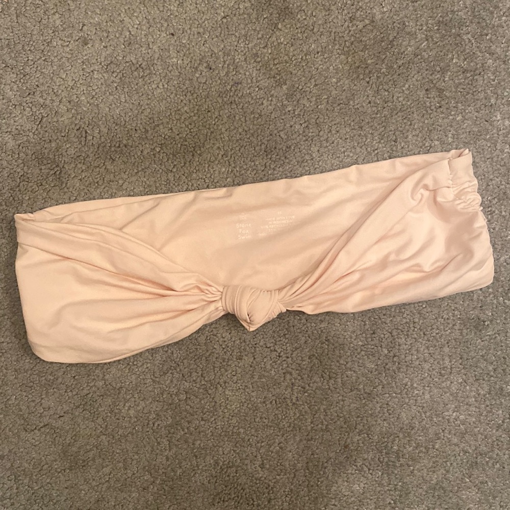Stone fox swim bikini top